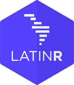 Hexagonal logo of LatinR